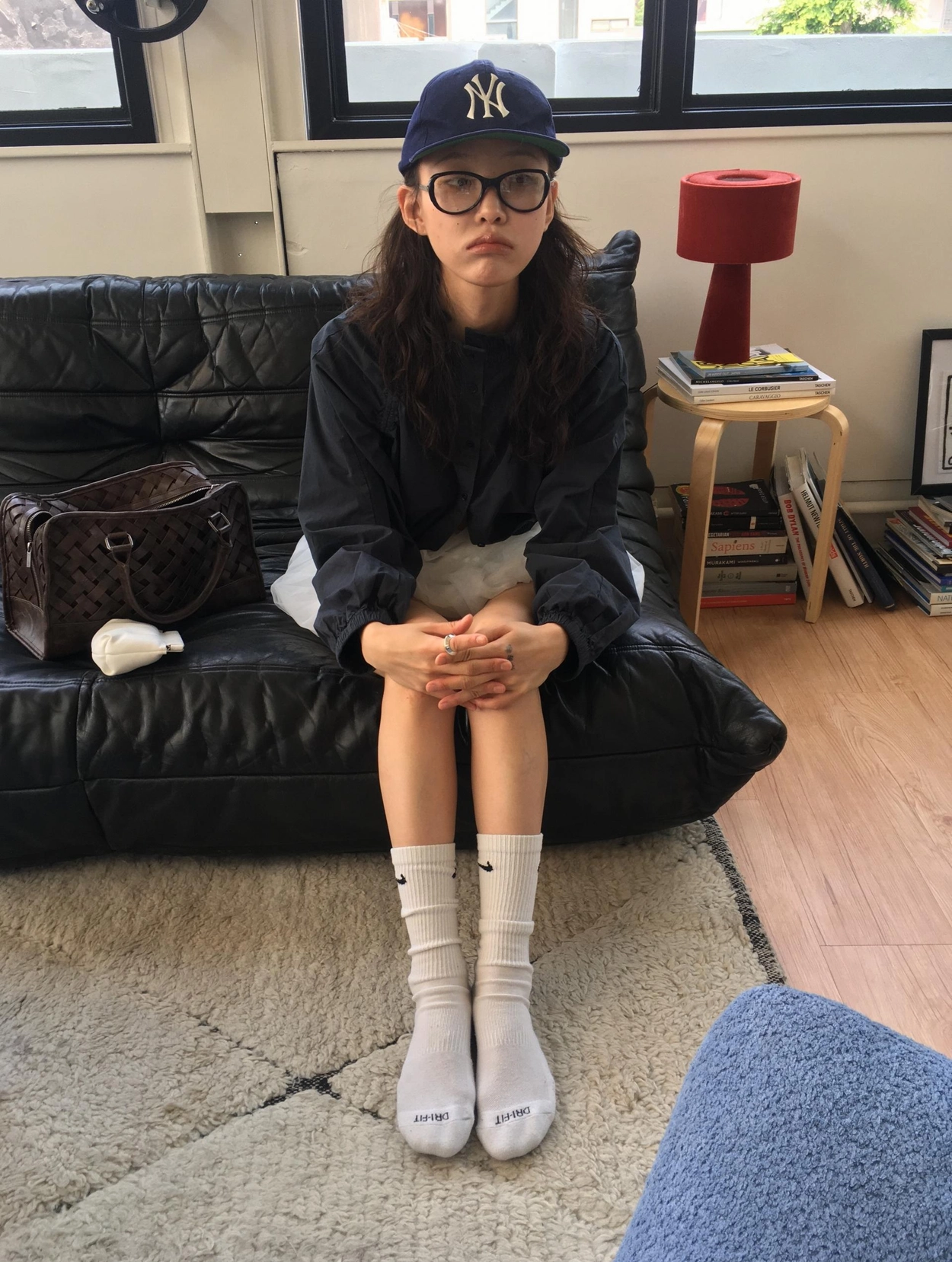 vlemma white-tulle-bubble-mini-skirt 小眾剪裁設計感褲裙長褲 - 白