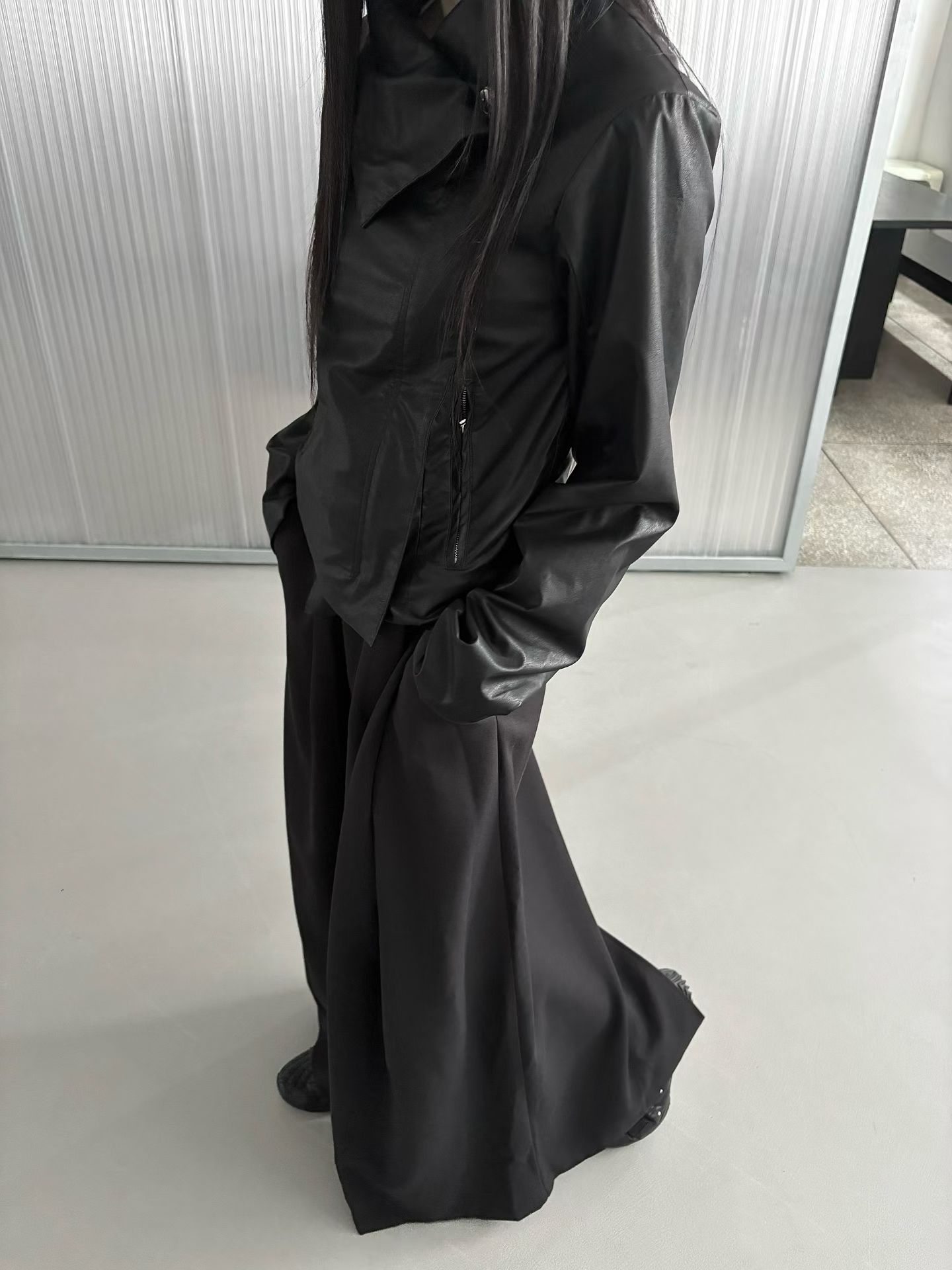 asymmetric-zip-asymmetrical-collar-leather-jacket
